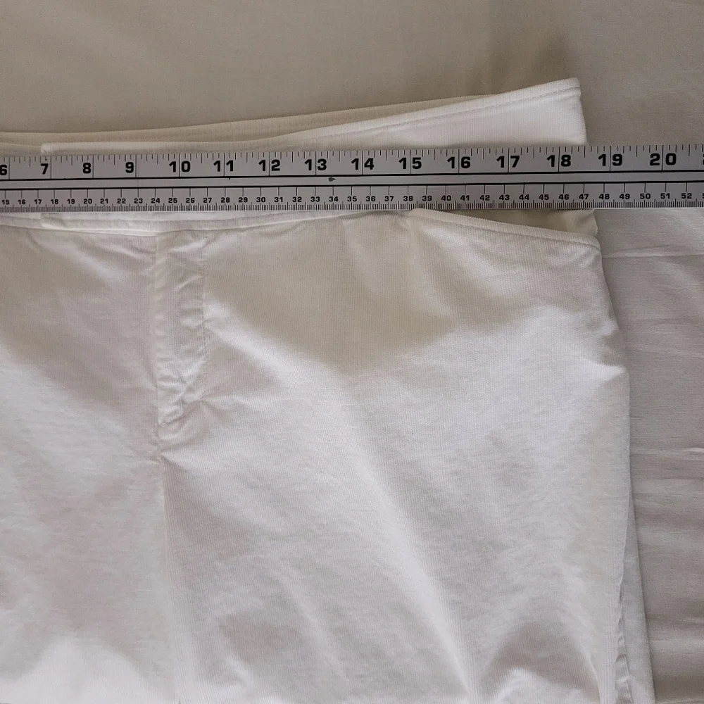 Lilly Pulitzer Sz 14 White Palm Beach‎ Fit Wide Leg Corduroy Pants Boho Casual